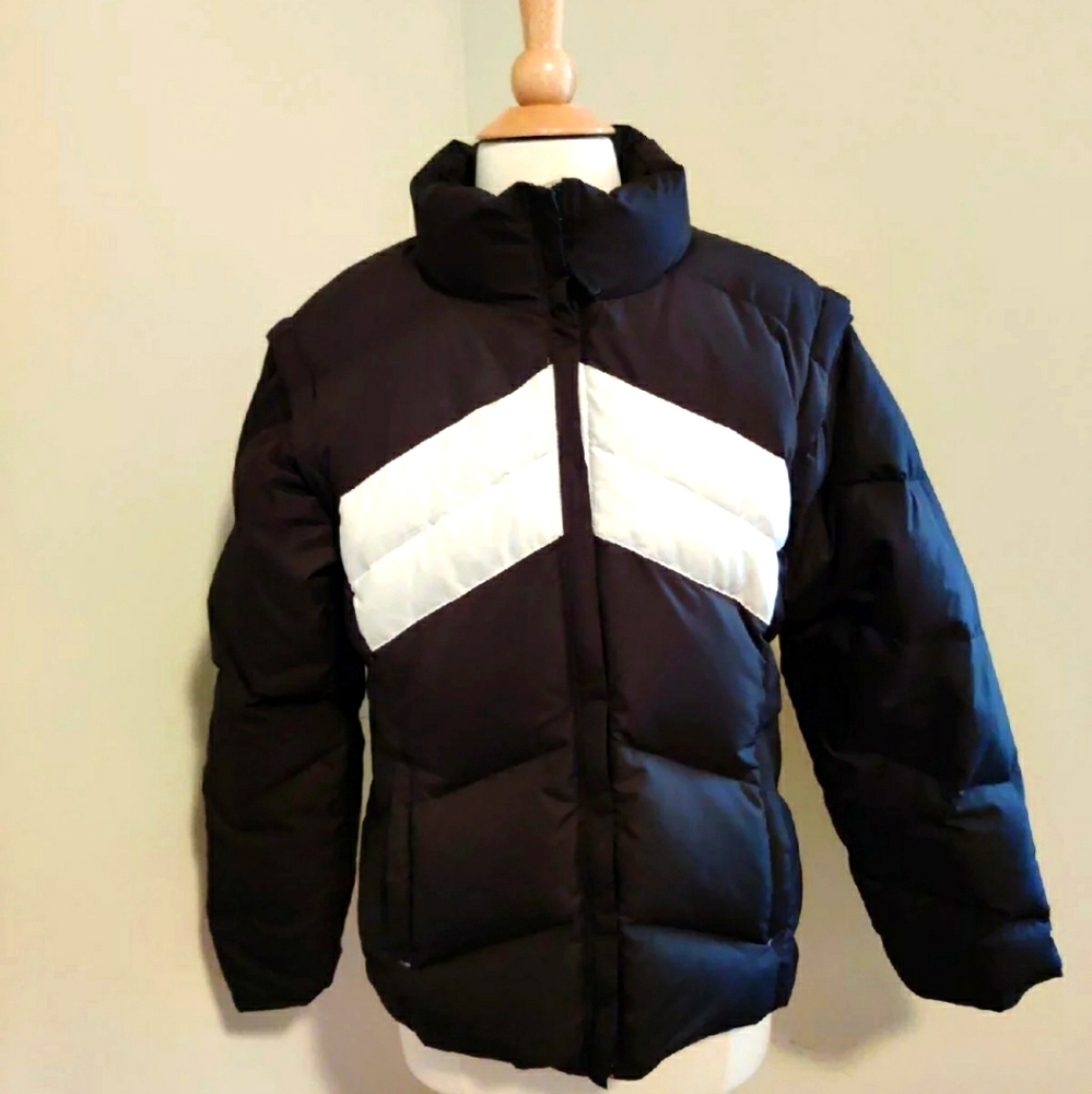 Columbia Puffer Jacket w/ vest  removable sleeves
